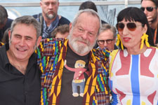 Sergi Lopez, Terry Gilliam, Rossy De Palma Sergi Lopez, Terry Gilliam, Rossy De Palma